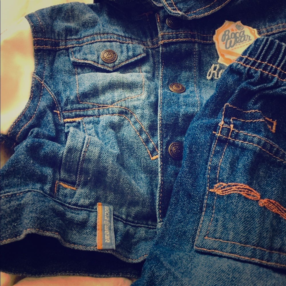 Baby boys Roca Wear jumpsuit